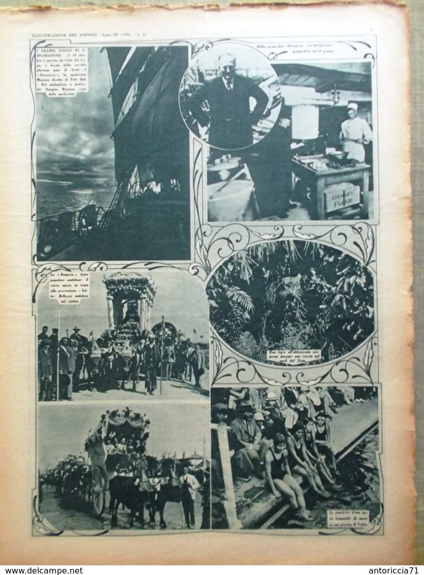 Illustrazione Del Popolo 24 Novembre 1929 Fotografia Per Telegrafo Moulin Rouge - Andere & Zonder Classificatie