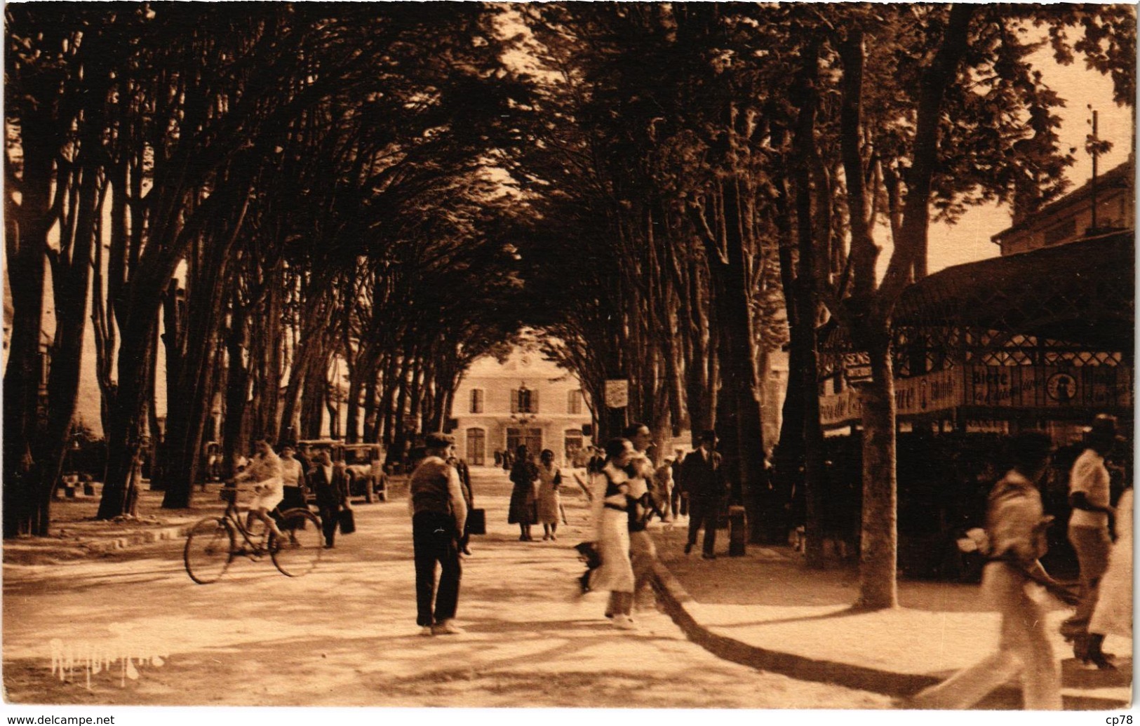 CHATELAILLON PLAGE (17) L'Avenue De La Gare - TBE - Châtelaillon-Plage