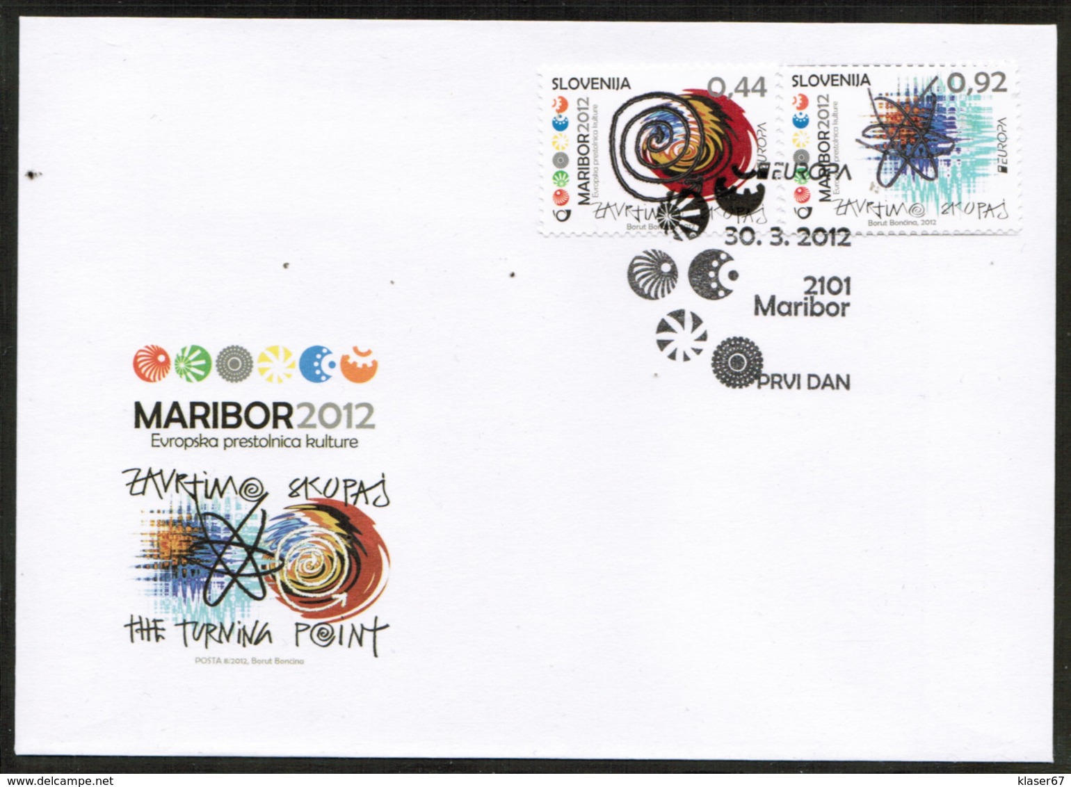 CEPT 2012 SK MI 681 SLOVAKIA FDC - 2012