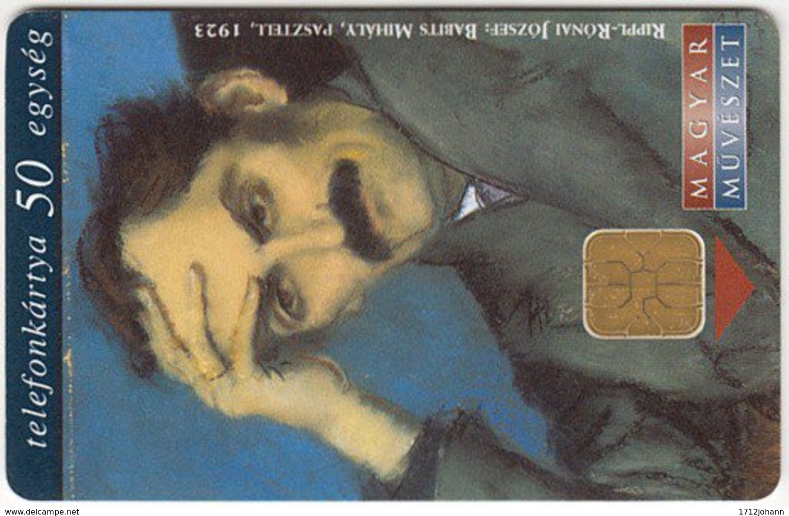 HUNGARY B-712 Chip Matav - Hungarian Celebrity, Painter - Used - Hungary