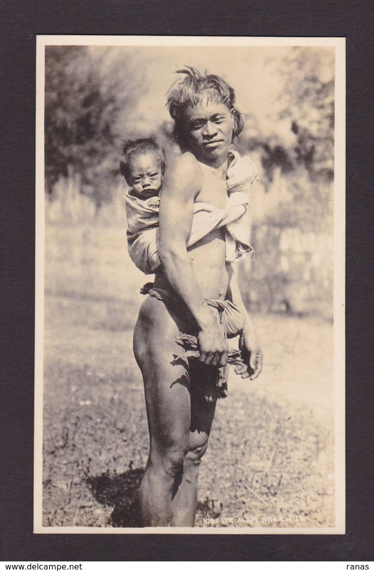 CPA Philippines Islands Mariana Type Non Circulé Carte Photo RPPC Femme Women - Filippijnen