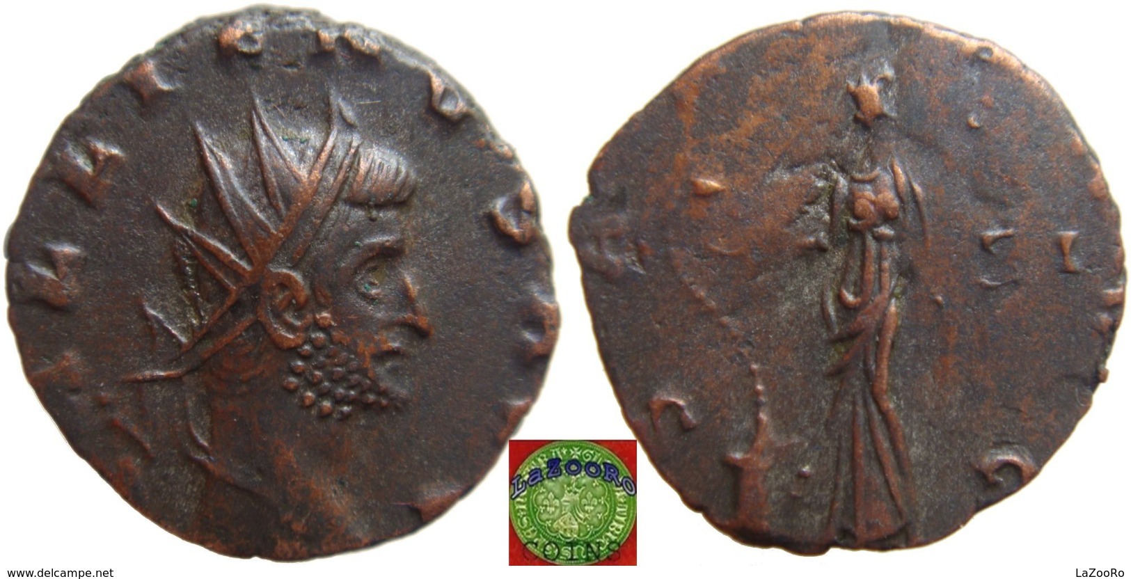 Roman Empire - AE Antoninian Of Gallienus (253-268 AD), SALVS AVG - L'Anarchie Militaire (235 à 284)