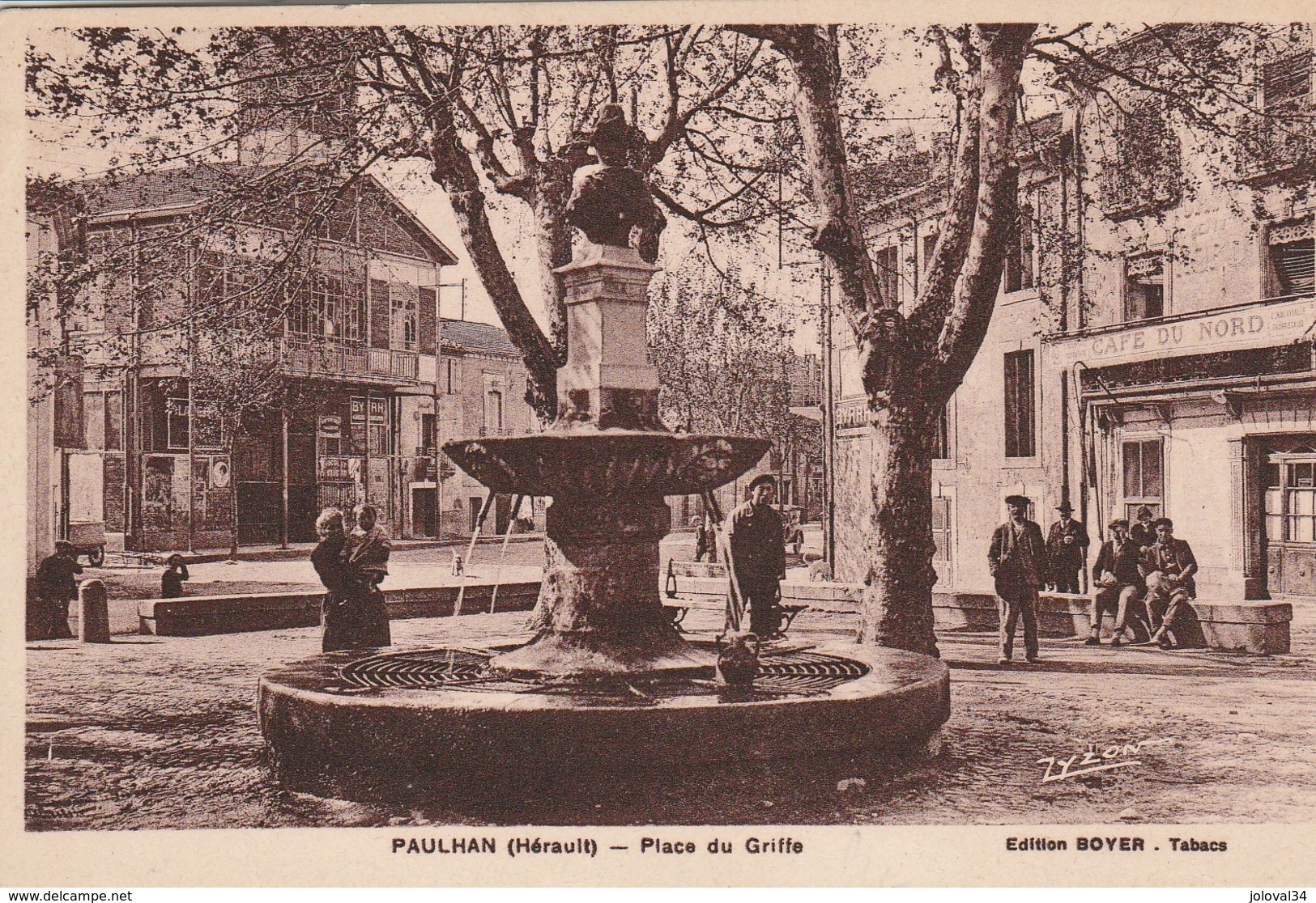 Hérault - PAULHAN - Place Du Griffe - Paulhan