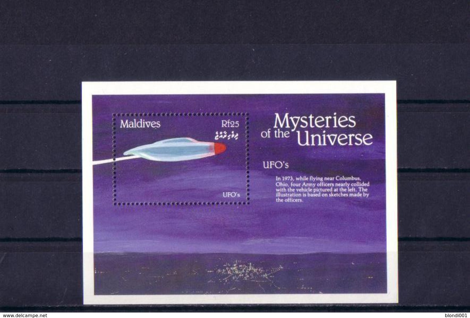 SPACE - Universe - MALDIVES - S/S MNH - Collezioni
