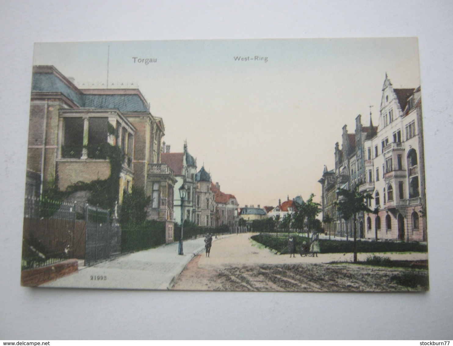 TORGAU , Strasse ,Schöne Karte Um 1910 - Torgau