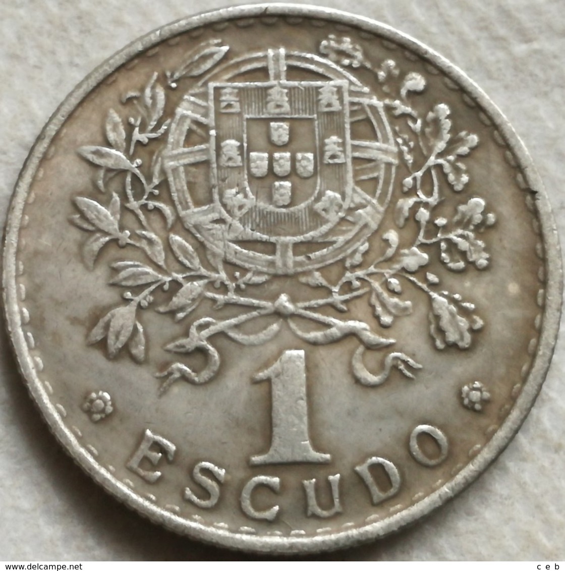 RÉPLICA Moneda 1 Escudo. 1944. Portugal. Rara - Portugal