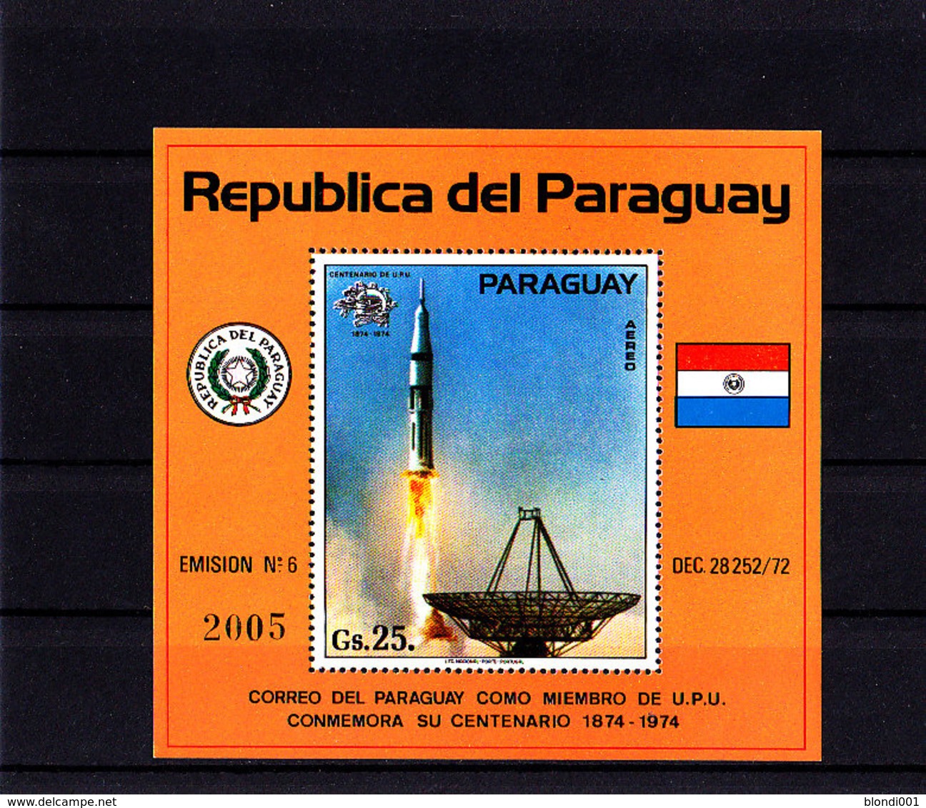 SPACE - PARAGUAY - S/S MNH - Collezioni