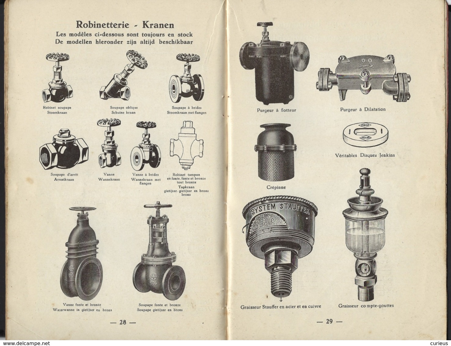 CATALOGUS * BUYSSCHAERT FRERES * KORTRIJK * 1939 * POUTRELLES * IJZER BUIZEN * KRANEN * 36 PP * 22 X 13.5 CM * ZIE SCANS - Matériel Et Accessoires