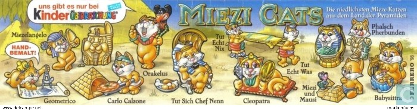 Miezi Cats 1998 / Tut Sich Chef Nenn + BPZ - Ü-Ei