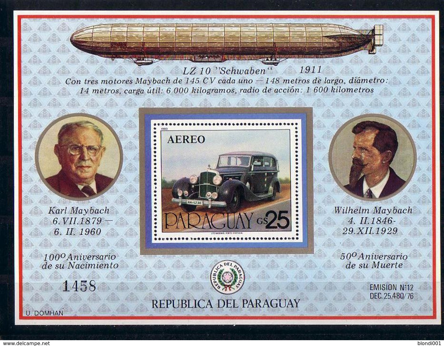 SPACE - PARAGUAY - S/S MNH - Collections