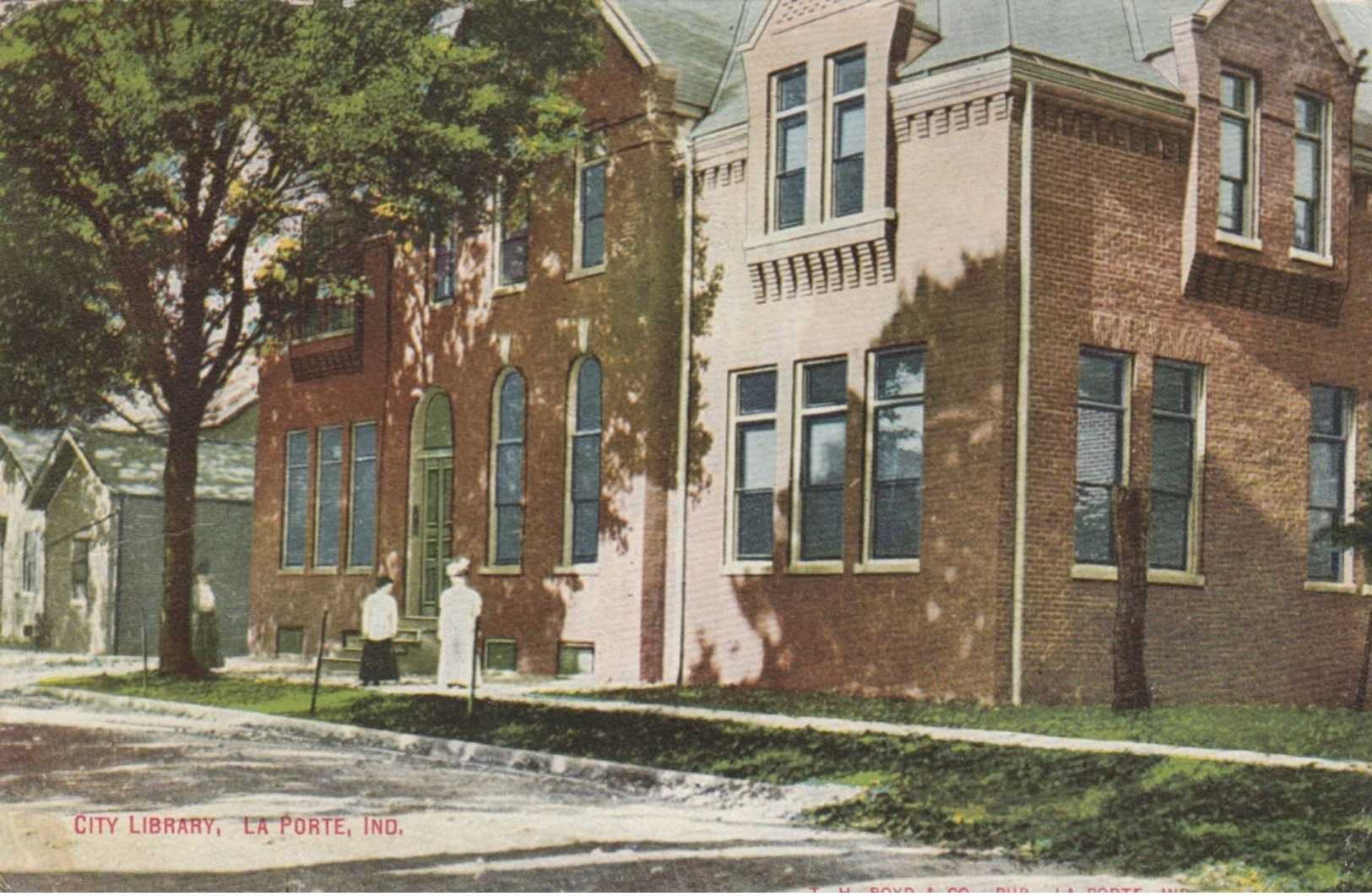 Library : LA PORTE , Indiana , 00-10s - Libraries