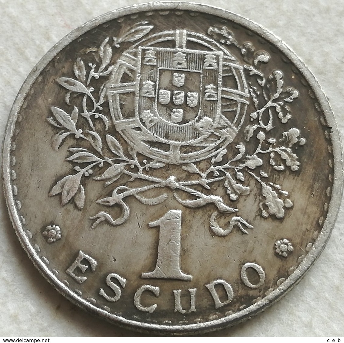 RÉPLICA Moneda 1 Escudo. 1944. Portugal. Rara - Portugal