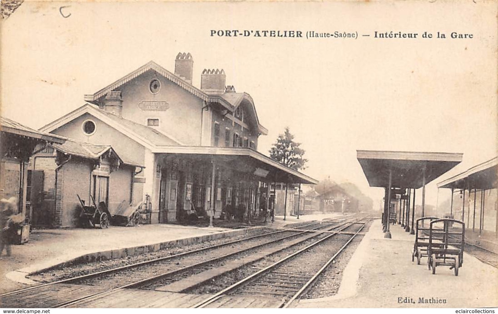 Port D'Atelier        70      Intérieur  De La Gare          (voir Scan) - Otros & Sin Clasificación