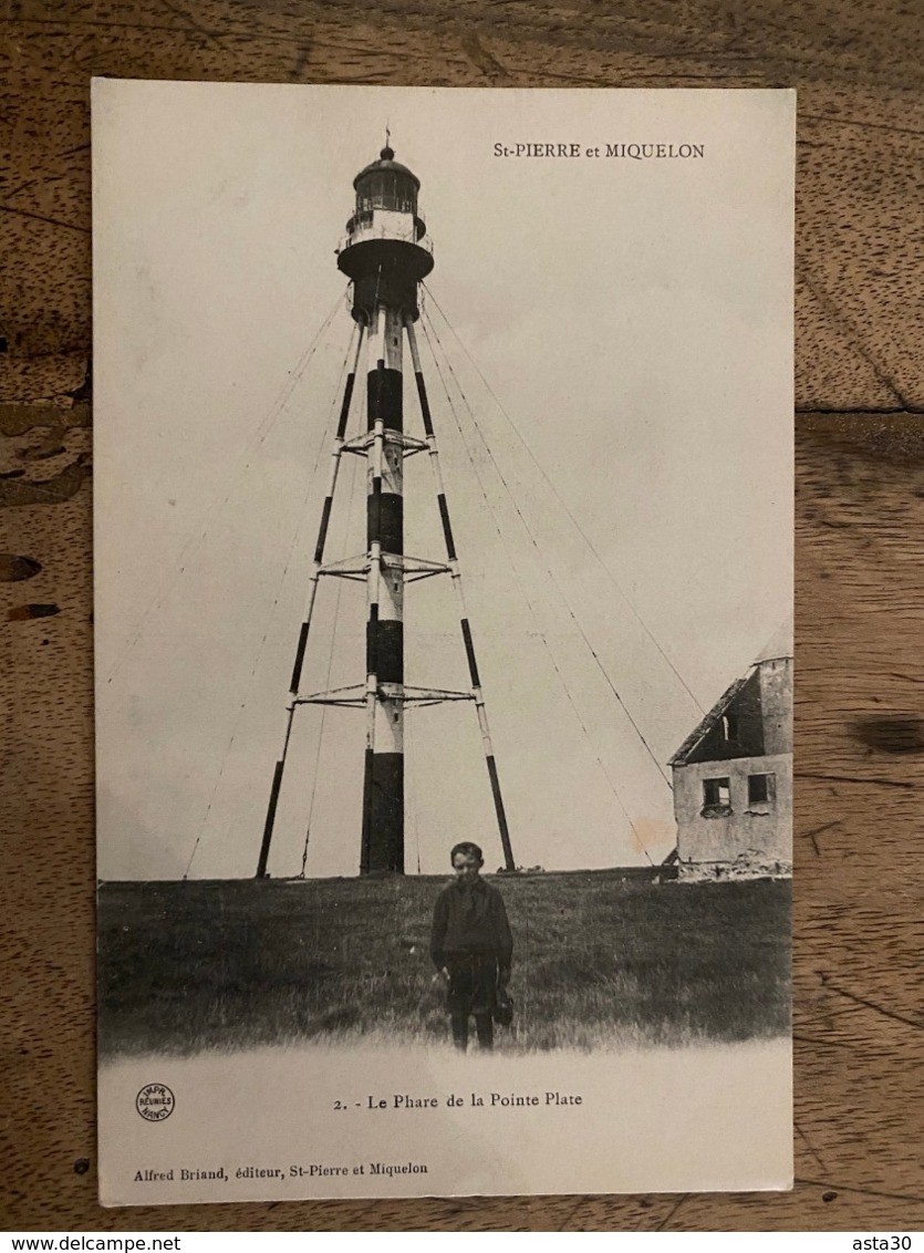 SAINT PIERRE MIQUELON : Le Phare De La Pointe Plate .................... OD-4582 - Saint Pierre And Miquelon