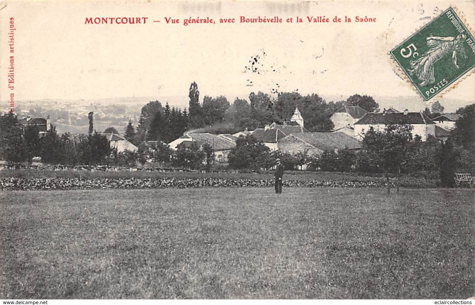 Montcourt         70       Vue Générale         (voir Scan) - Otros & Sin Clasificación