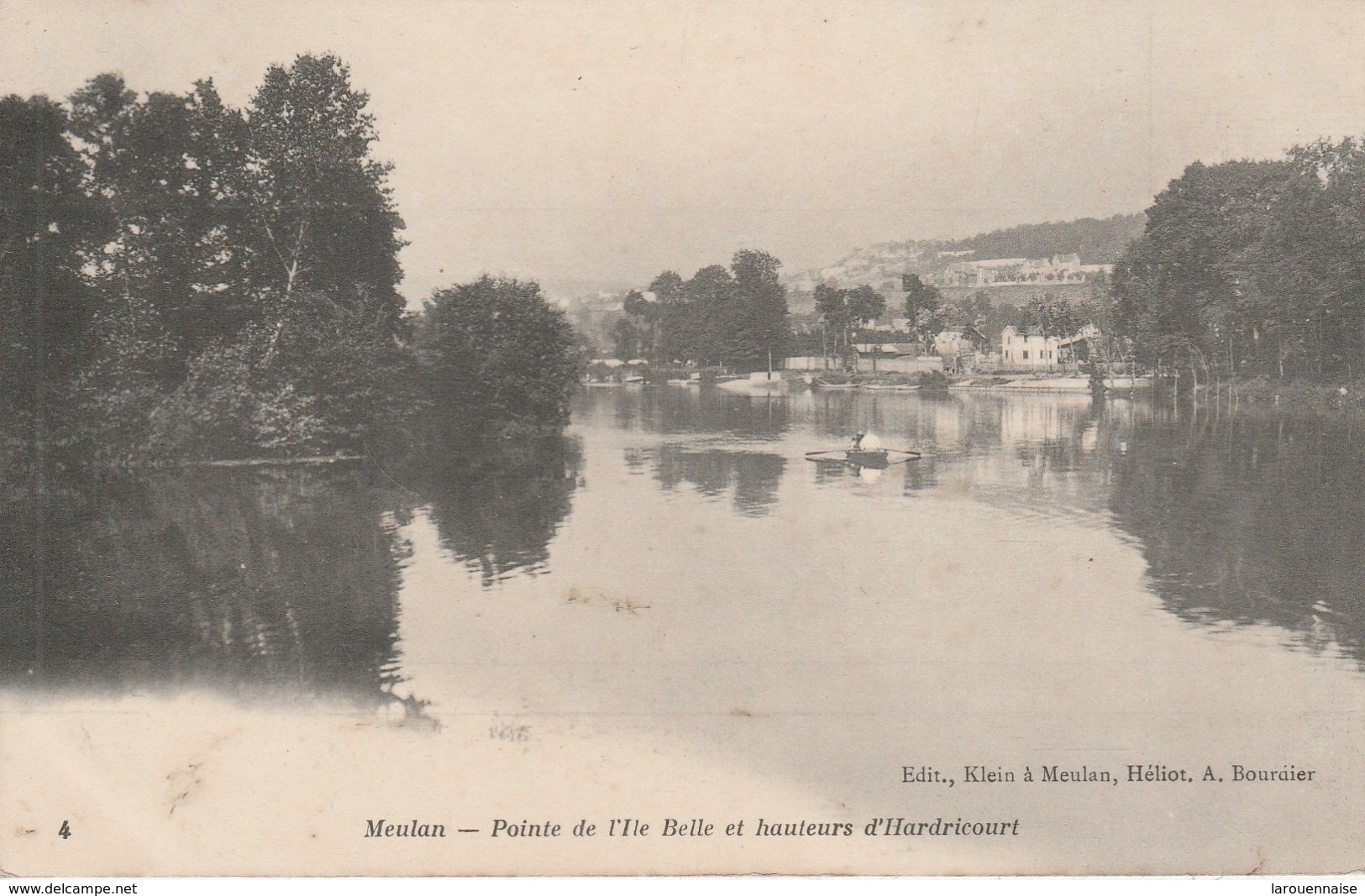 78 - MEULAN - Pointe De L' Ile Belle Et Hauteurs D' Hardricourt - Meulan