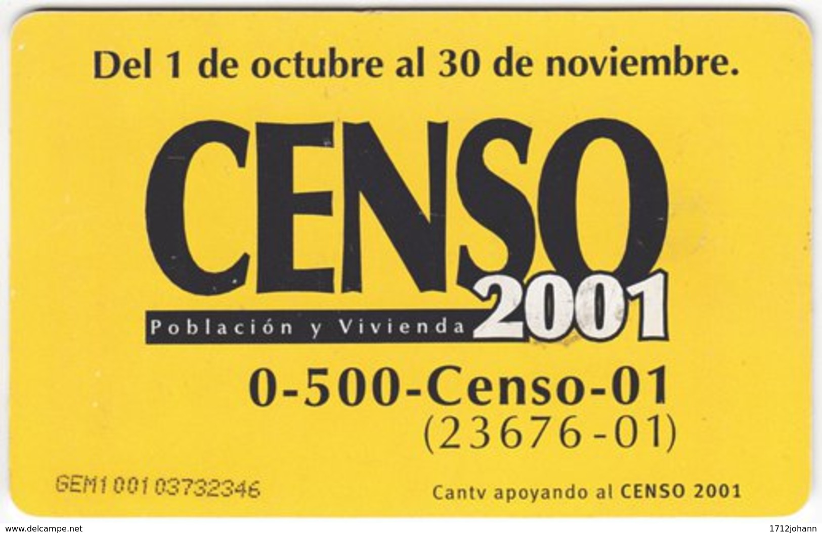 VENEZUELA B-388 Chip CanTV - Used - Venezuela