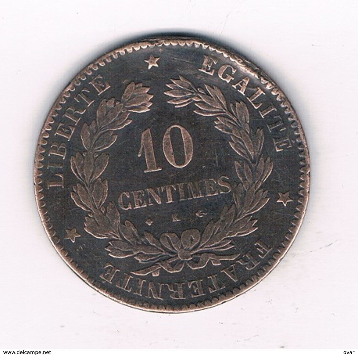 10 CENTIMES 1872 K  FRANKRIJK /8768/ - Autres & Non Classés