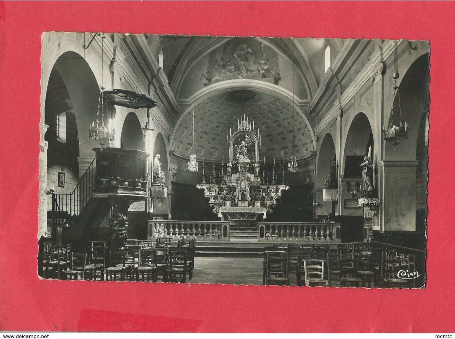 CPSM Petit Format - Bonifacio  -(Corse) - La Cathédrale Ste Marie Majeure - Other & Unclassified