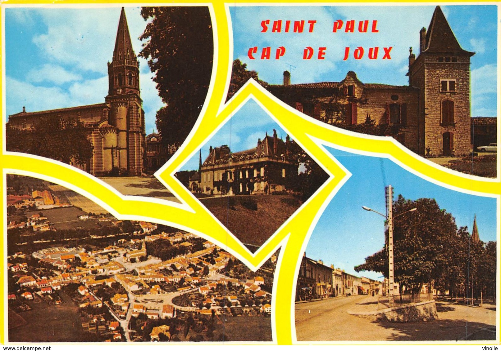 PIE-Z AR-19-2245 : SAINT PAUL CAP DE JOUX. VUES MULTIPLES. - Saint Paul Cap De Joux