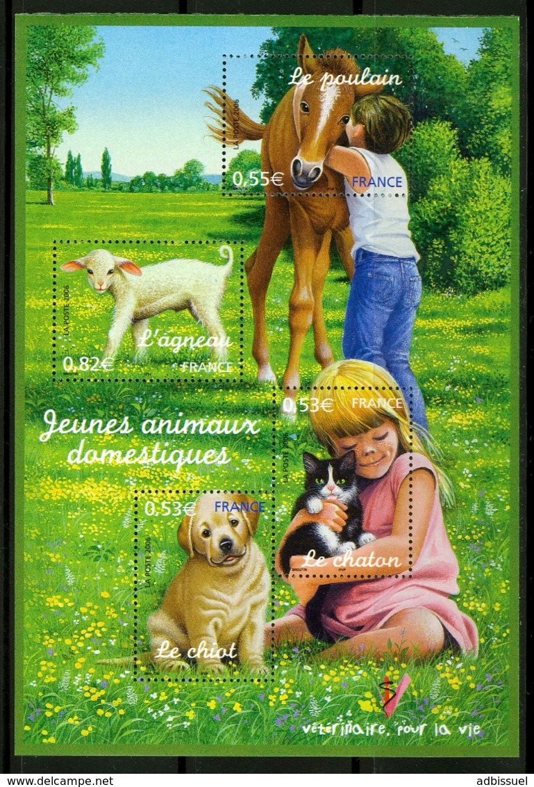 BF 96 "JEUNES ANIMAUX DOMESTIQUES". Neuf Sans Charnière **. TB - Nuovi