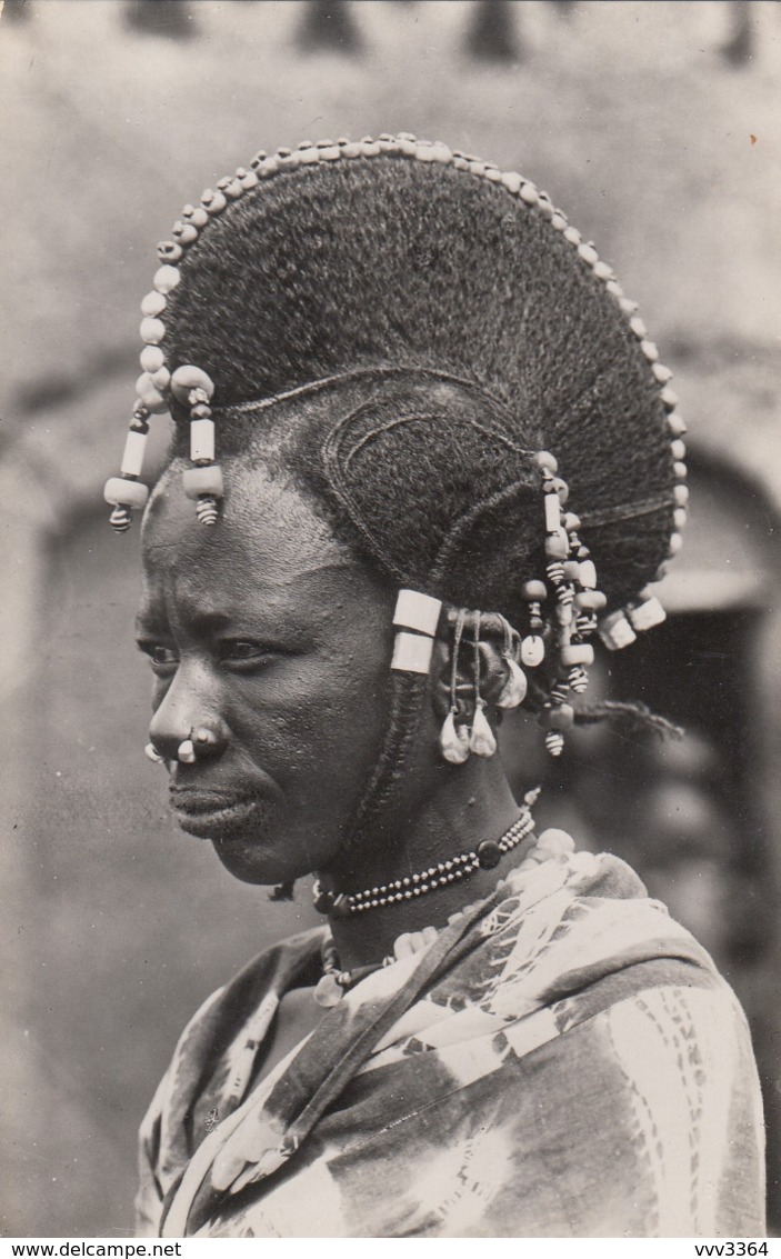 AOF -  NIGER: Coiffure De Femme Peule - Sudan