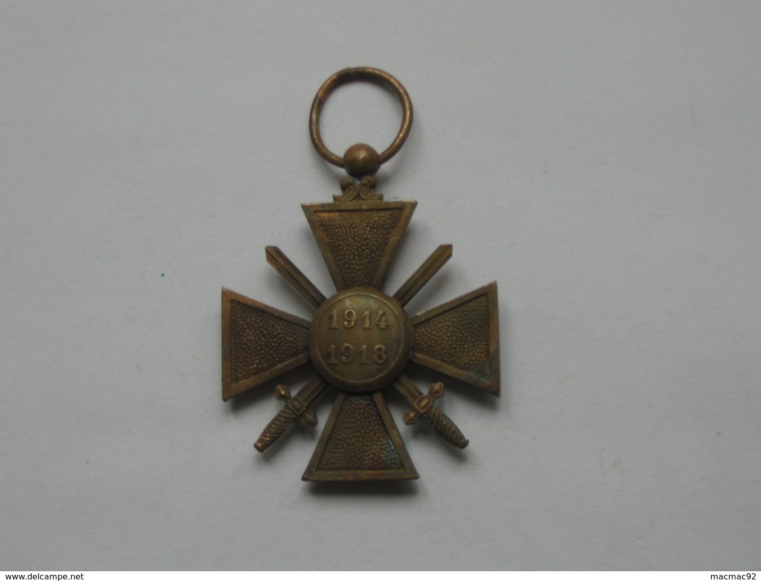 Décoration Médaille Croix De Guerre 14-18 *** EN ACHAT IMMEDIAT *** - Francia