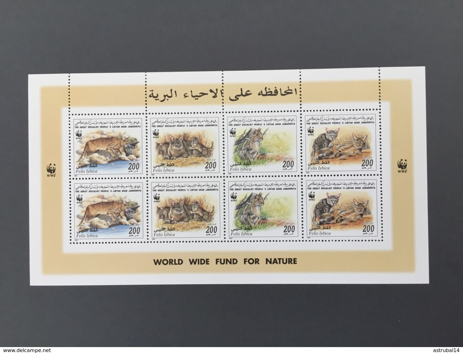 Lot de 20 feuillets et blocs WWF MNH neufs 1988-2009