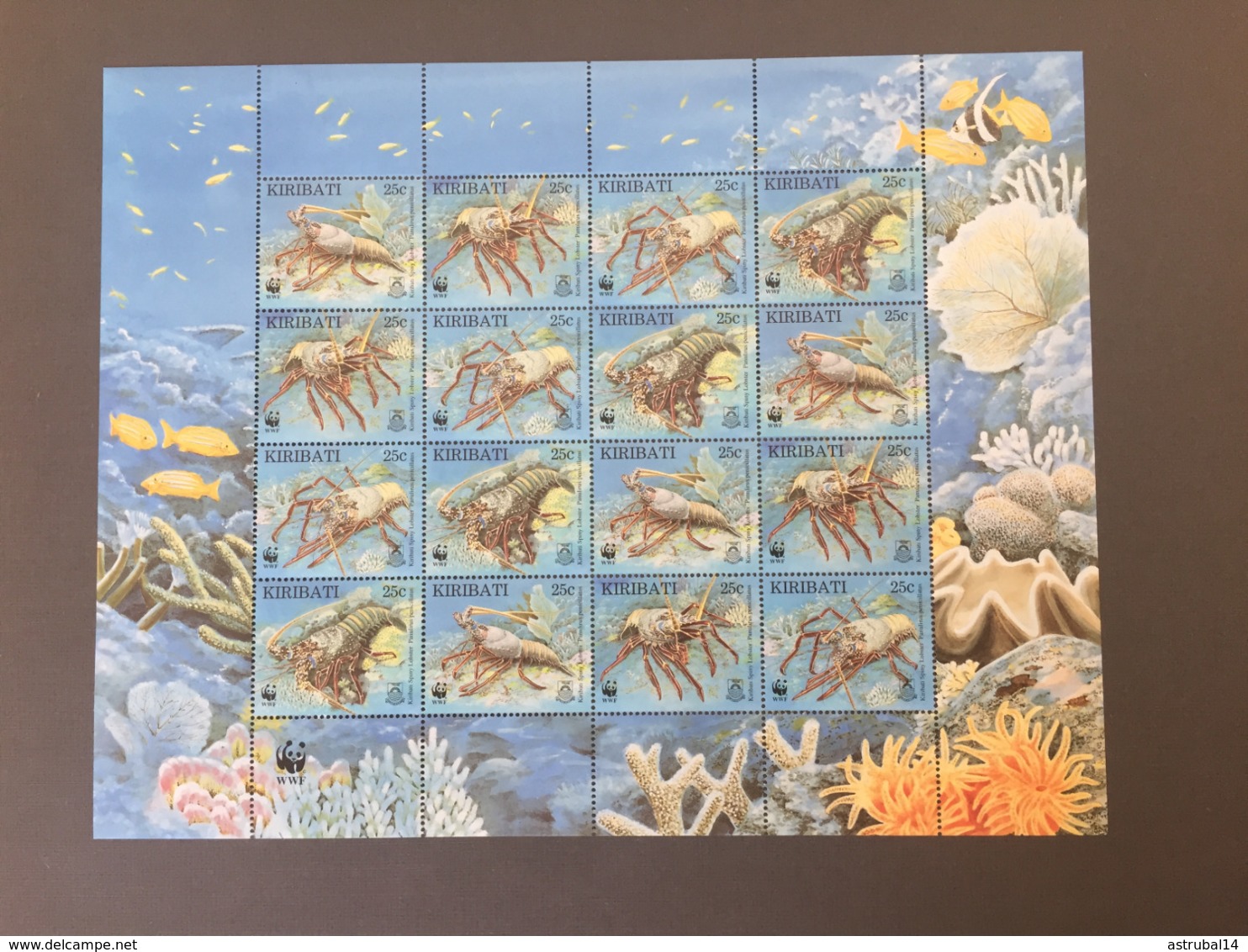 Lot de 20 feuillets et blocs WWF MNH neufs 1988-2009