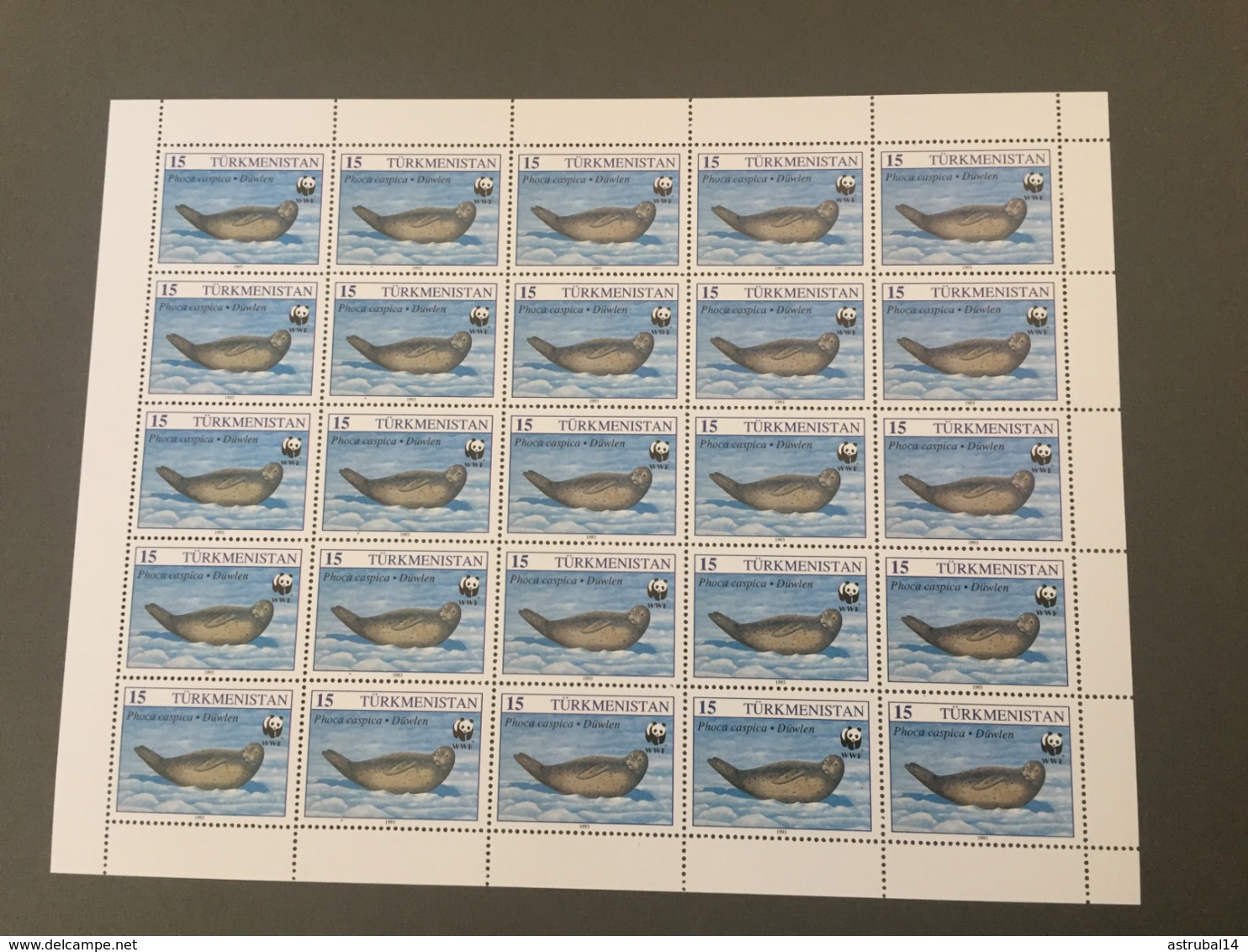 Lot de 20 feuillets et blocs WWF MNH neufs 1988-2009