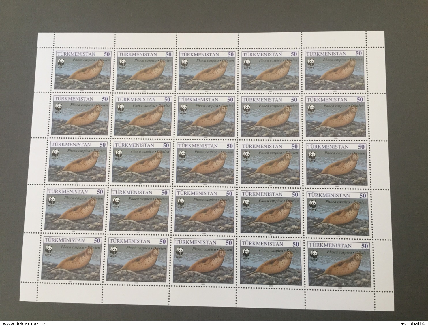 Lot de 20 feuillets et blocs WWF MNH neufs 1988-2009