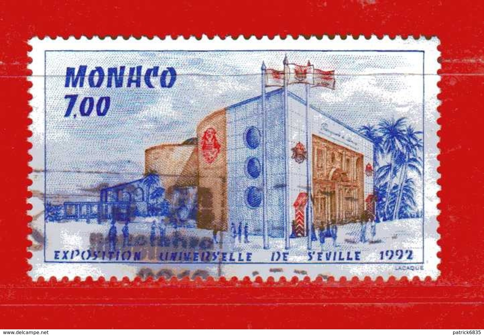 (Us.1) Monaco ° 1990 - Yvert. 1828. - Usados