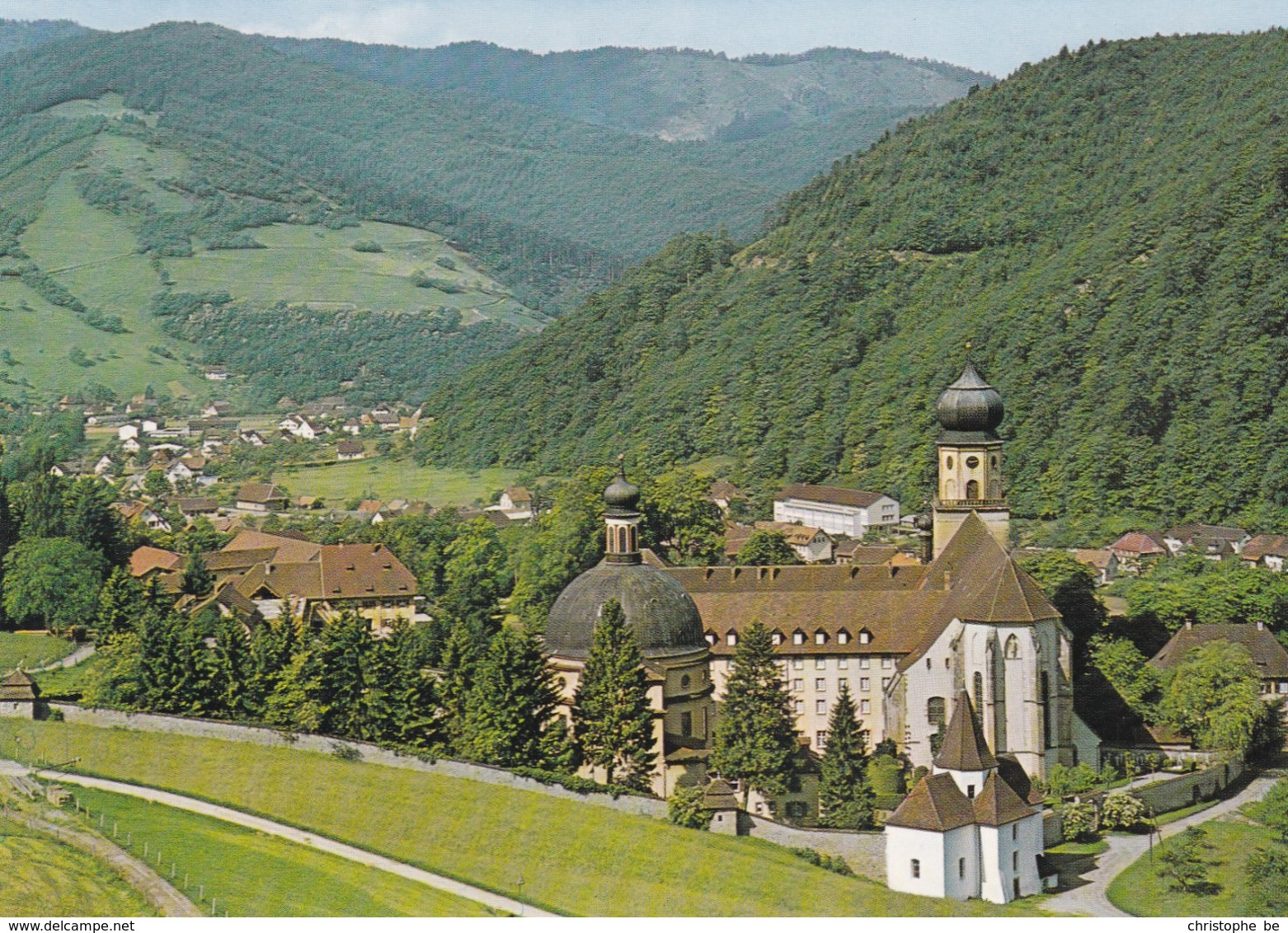 Kloster St Trudpert, Münstertal, Schwarzwald (pk64634) - Muenstertal
