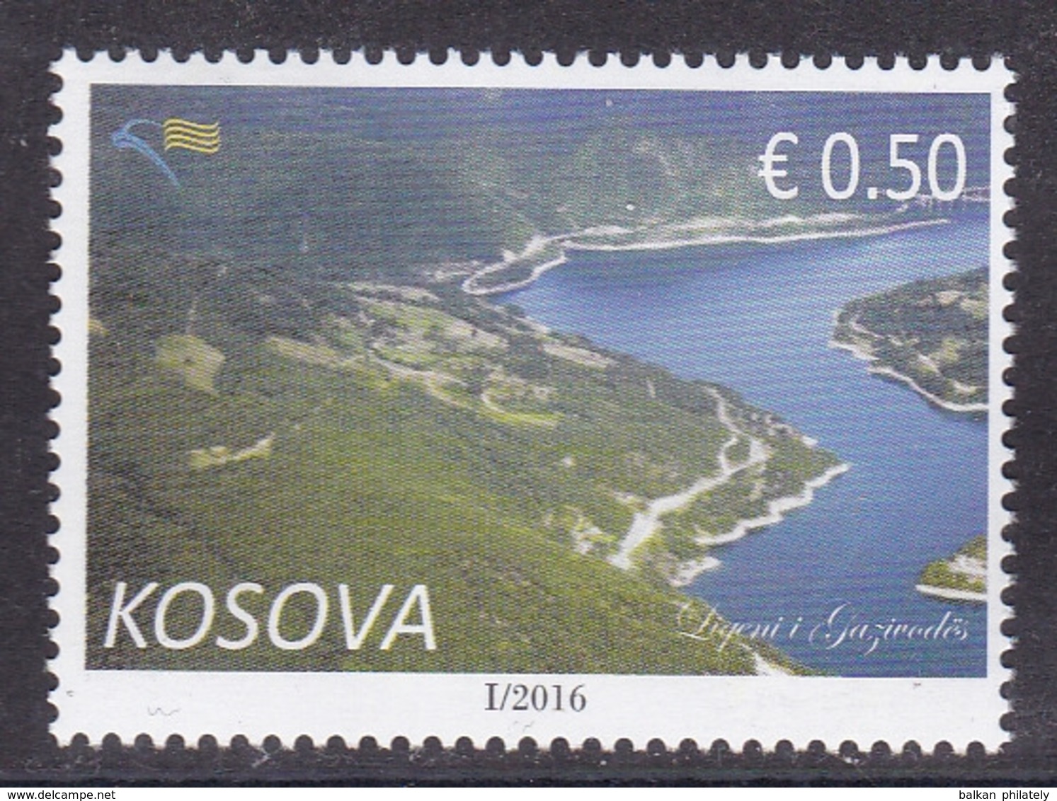 Kosovo 2016 Lake Gazivode Mountains Nature Definitive Stamp MNH - Kosovo