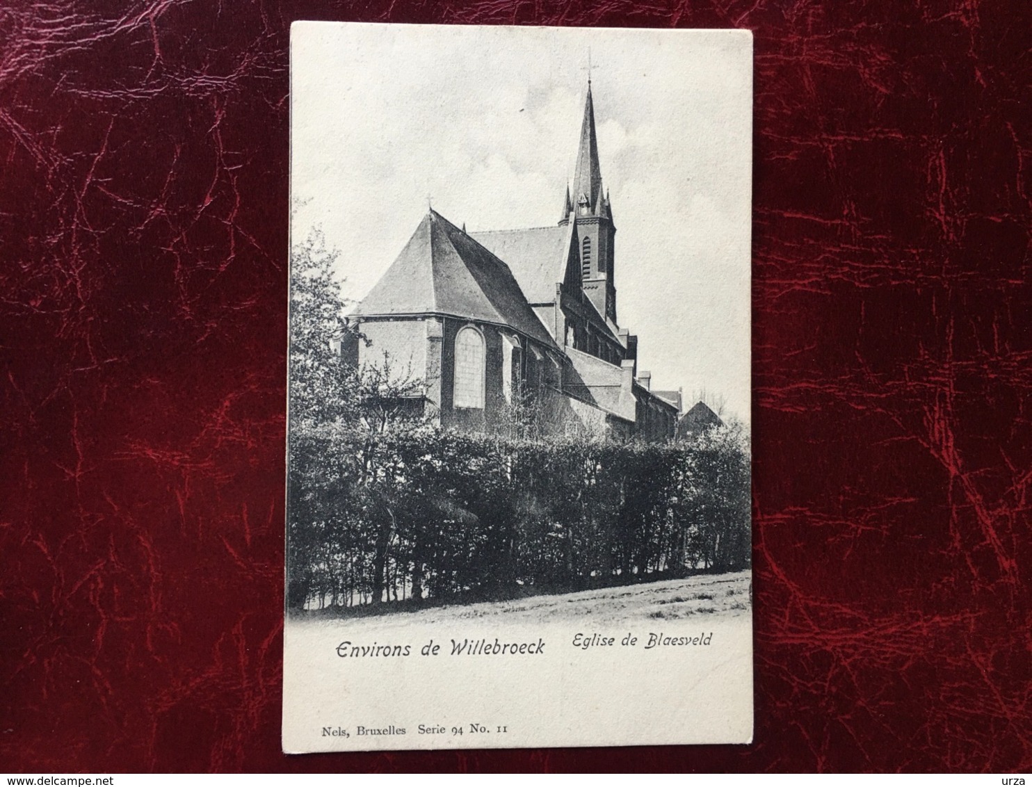 BLAASVELD----- Cpa--Eglise De Blaesveld - Willebroek