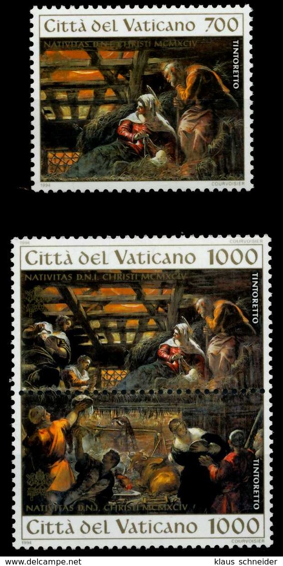 VATIKAN 1994 Nr 1133-1135 Postfrisch S01607A - Unused Stamps