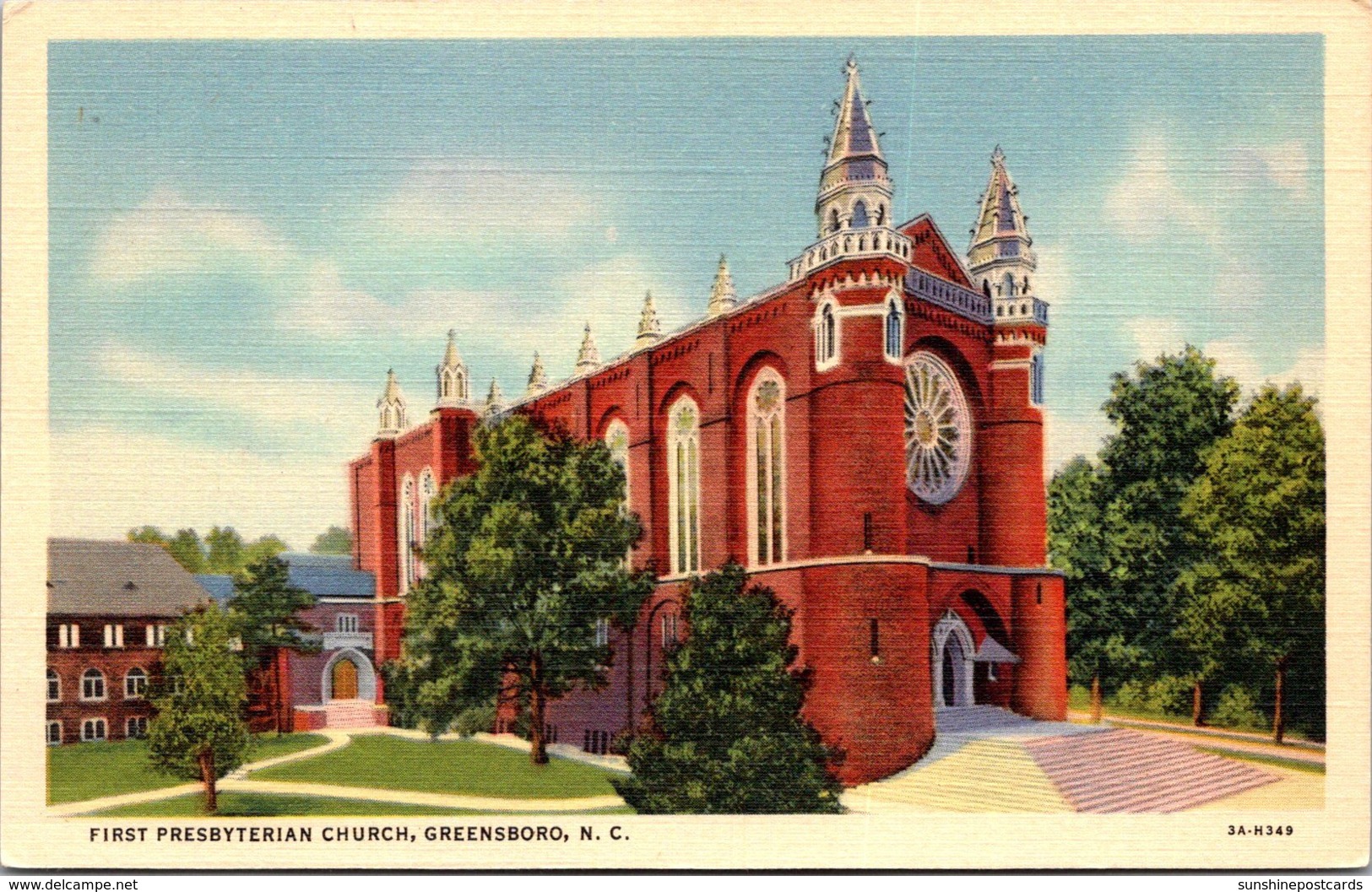 North Carolina Greensboro First Presbyterian Church - Greensboro