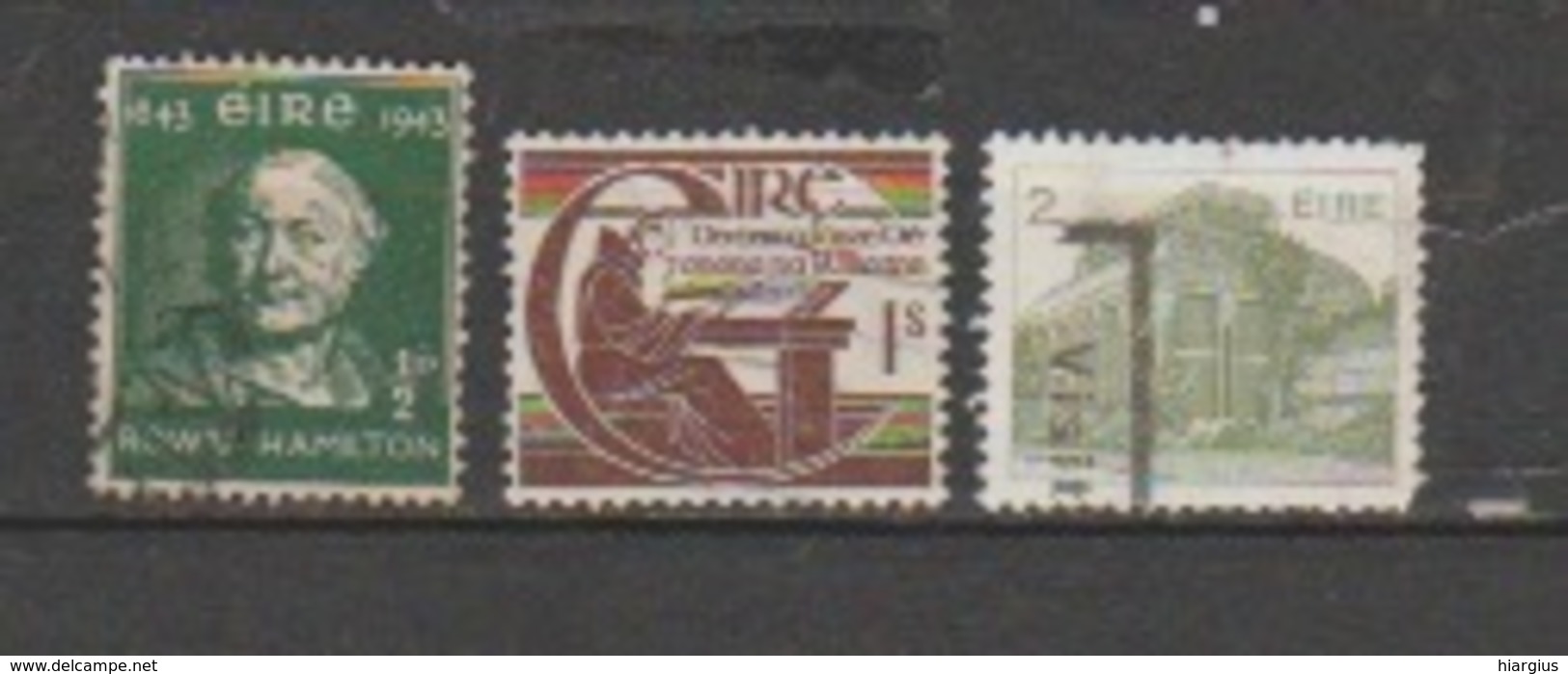 IRELAND-Scott # 126;129;538 - Used Stamps