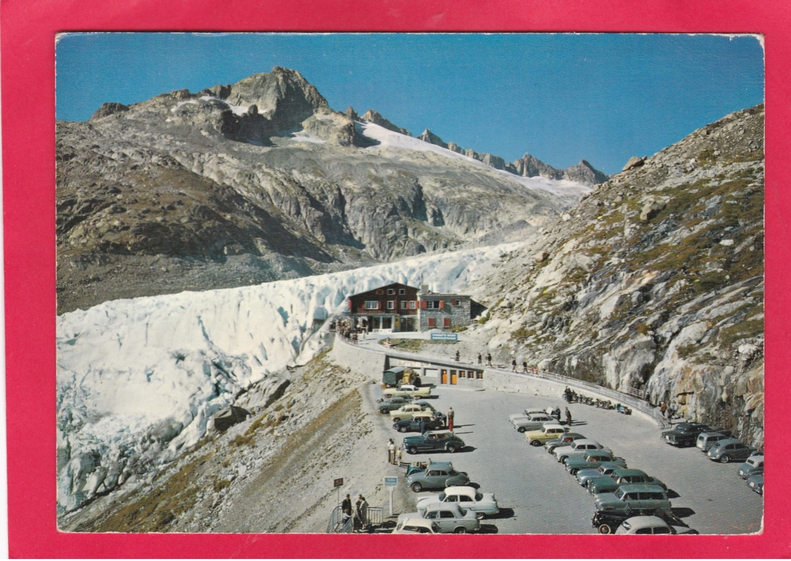 Modern Post Card Of Gerstenhorn,Rhonegletscher,Belvedere Furka,Valais, Switzerland,A28. - Other & Unclassified