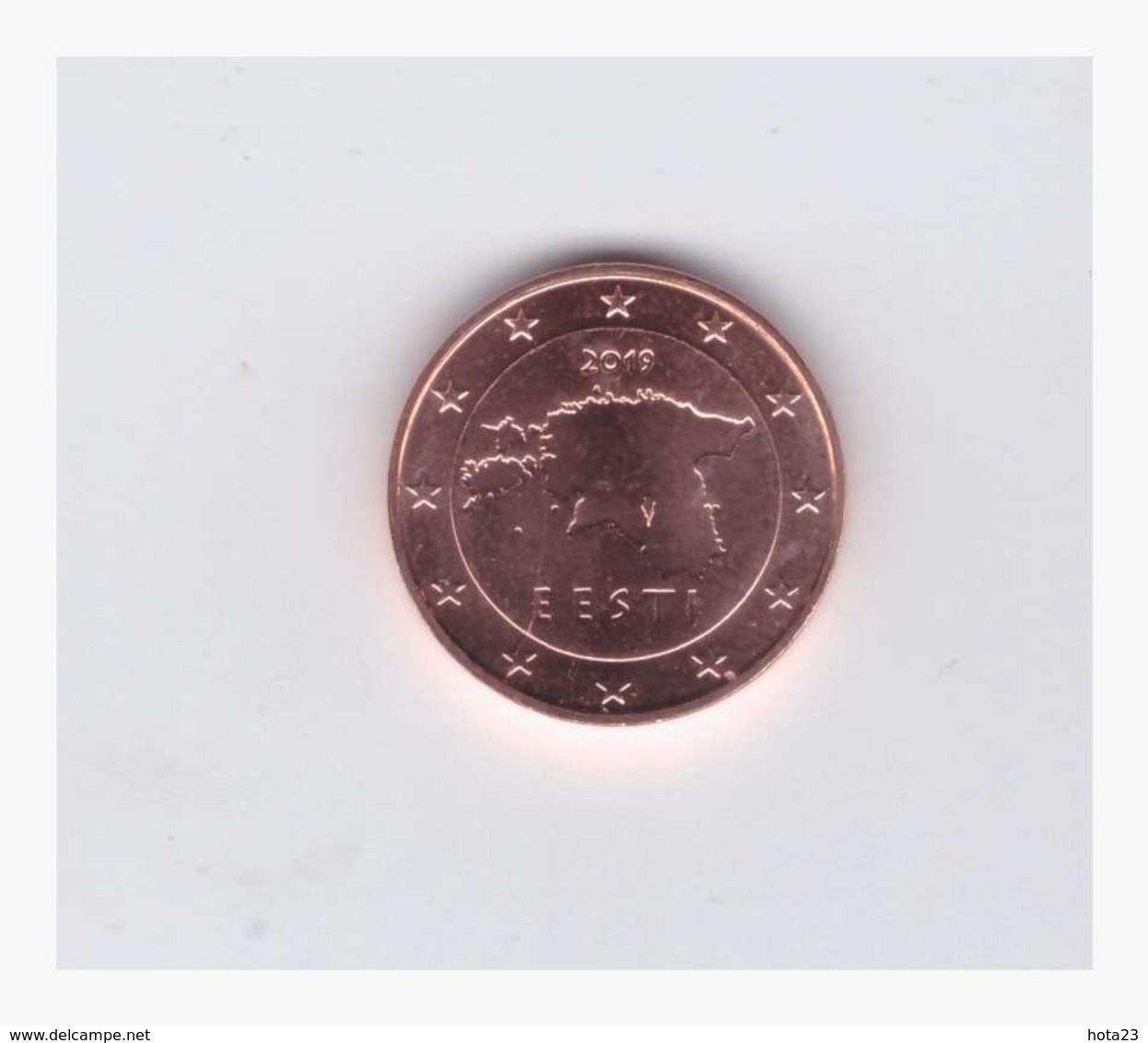 Estonia , ESTLAND , Eesti 2019 1 Euro Cent Coin From Roll UNC - Estonie