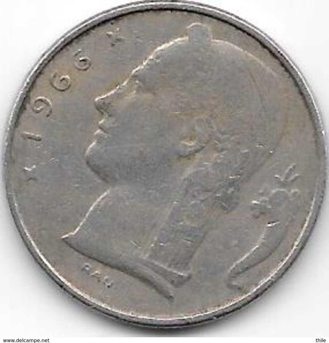 BELGIQUE 1966 - 5 Francs - 5 Frank