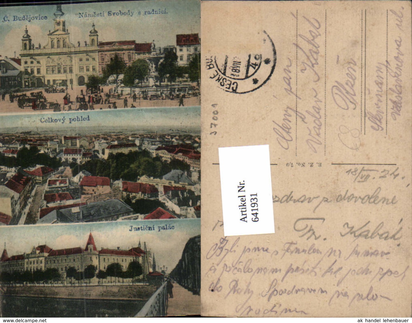 641931,tolle AK Ceske Budejovice Budweis - Non Classificati