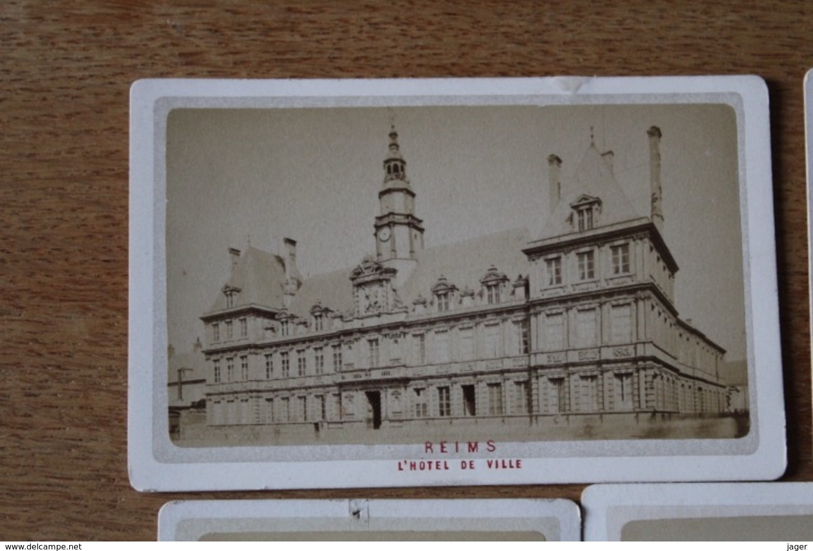 5 Cdv Vers 1870 De REIMS  ( Marne ) - Anciennes (Av. 1900)