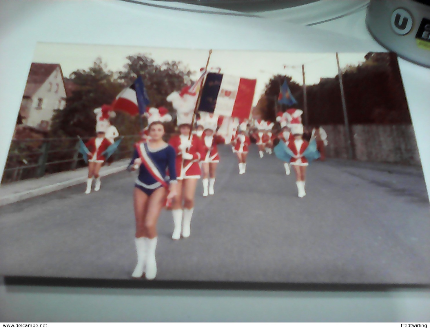 PHOTO MAJORETTES GIRLS PARADE ANDLAU 67 BAS RHIN - Autres & Non Classés