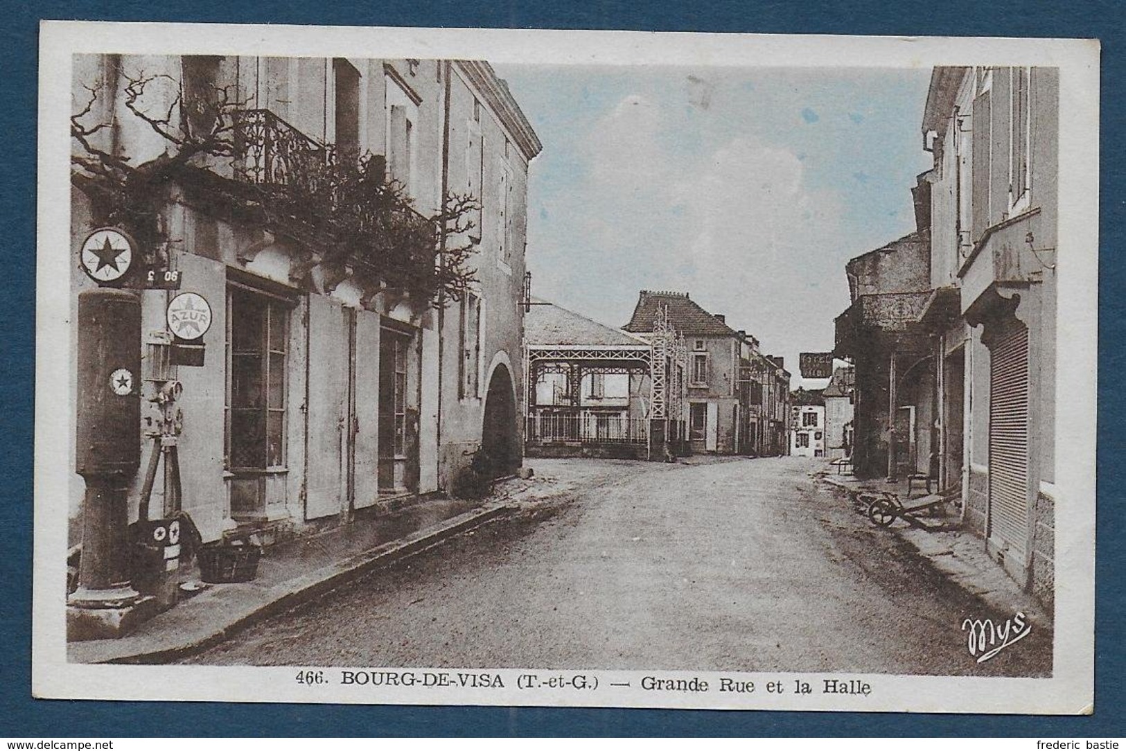 BOURG DE VISA - Grande Rue Et La Halle - Bourg De Visa