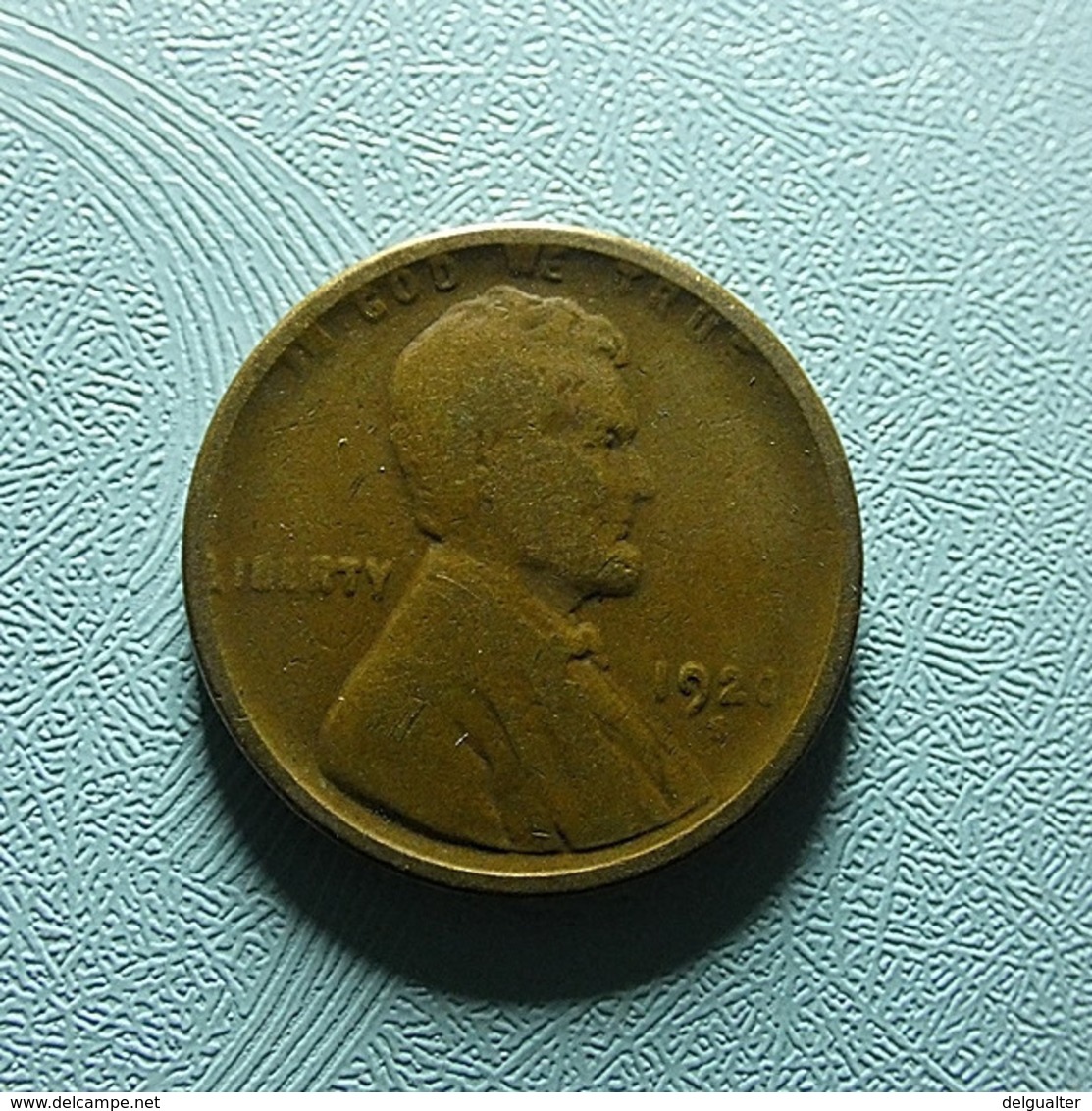 USA 1 Cent 1920 S - 1909-1958: Lincoln, Wheat Ears Reverse