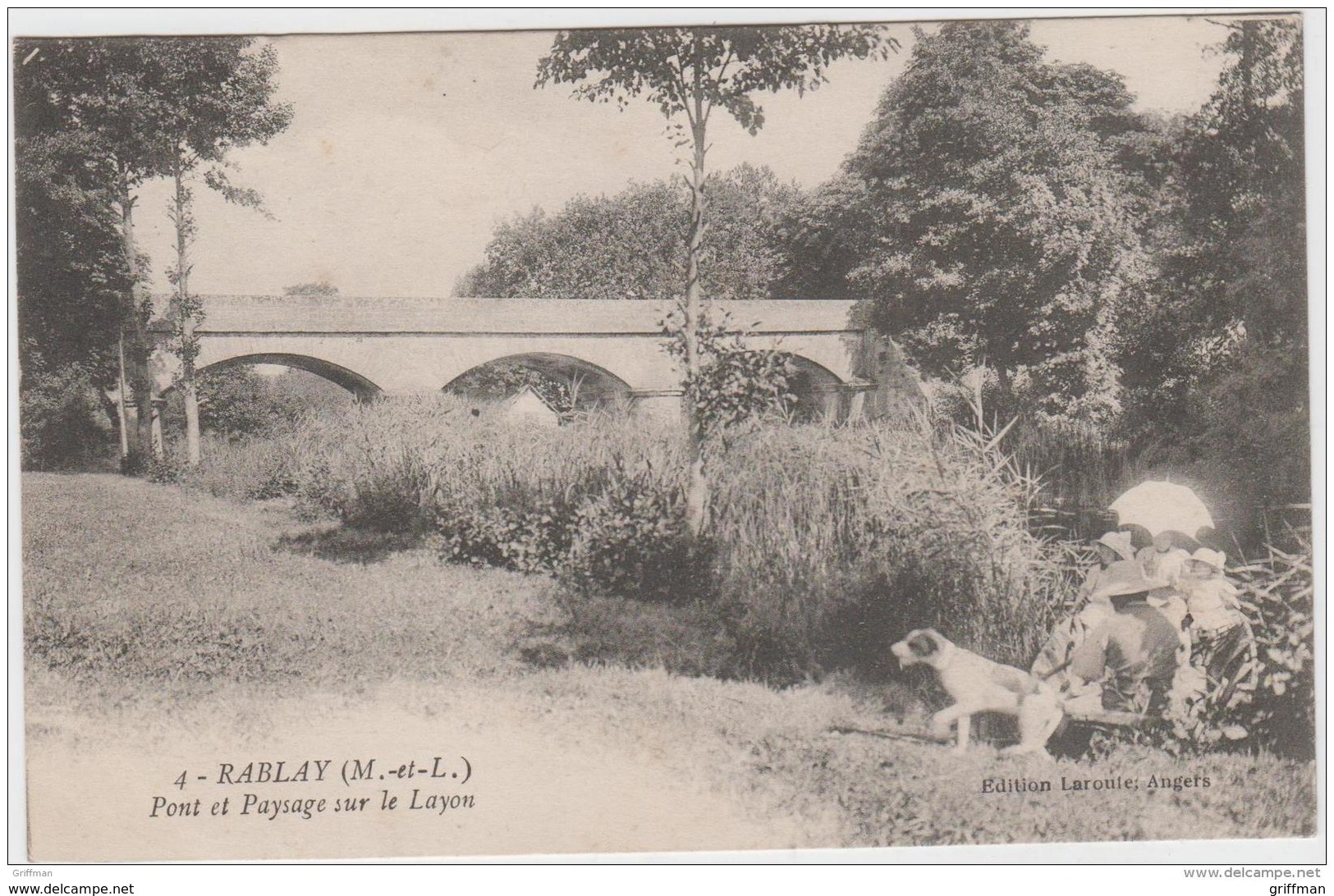 RABLAY PONT ET PAYSAGE SUR LE LAYON TBE - Andere & Zonder Classificatie