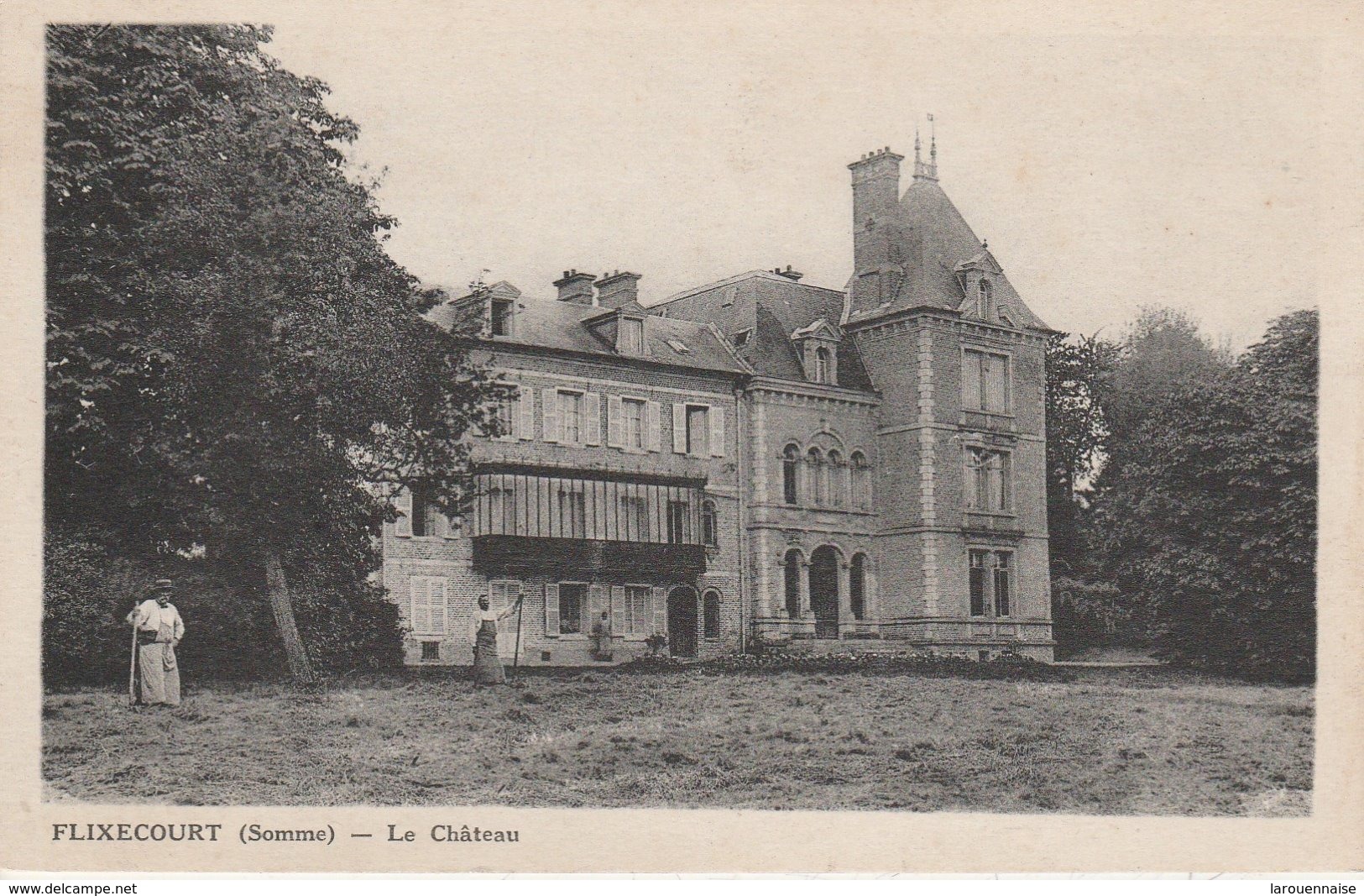 80 - FLIXECOURT - Le Château - Flixecourt