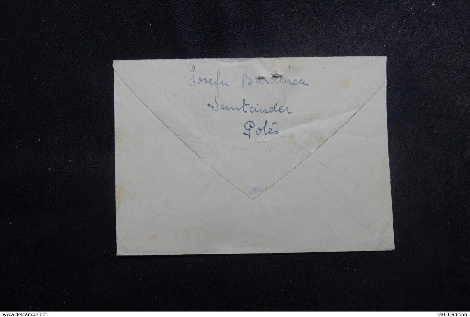 ESPAGNE - Cachets De Censures Sur Enveloppe De Santander Pour La Suisse En 1940 - L 47892 - Marcas De Censura Nacional