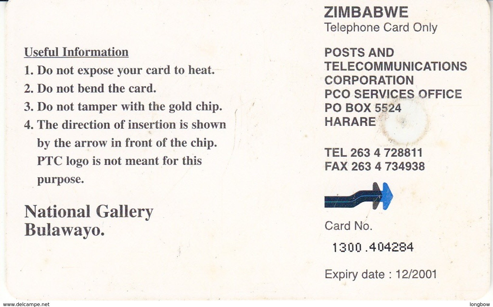 Zimbabwe Bulawayo Gallery  $200 - Zimbabwe